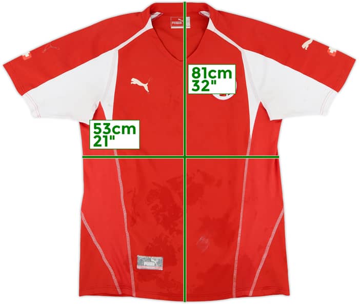 2004-06 Switzerland Home Shirt - 3/10 - (L)