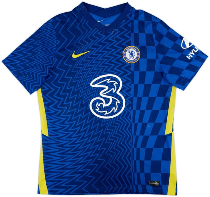 2021-22 Chelsea Home Shirt Lukaku #9 - 4/10 - (L)