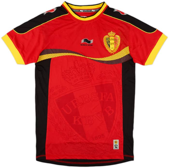 2012-14 Belgium Signed Home Shirt Witsel #6 - 6/10 - (L)