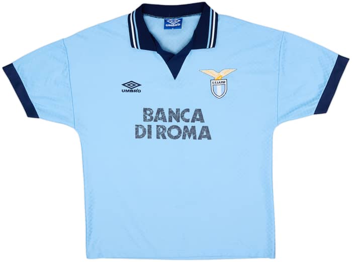 1995-96 Lazio Home Shirt Nesta #13 - 6/10 - (M)