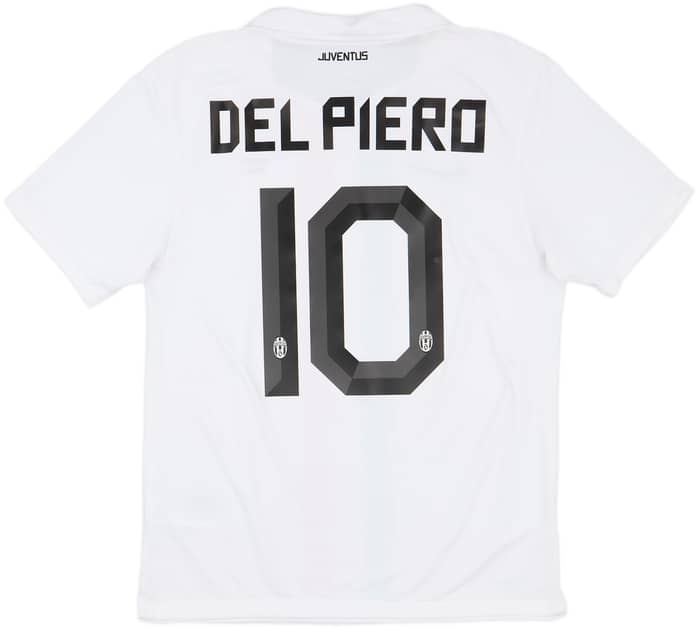2010-12 Juventus Away Shirt Del Piero #10 - 7/10 - (M)