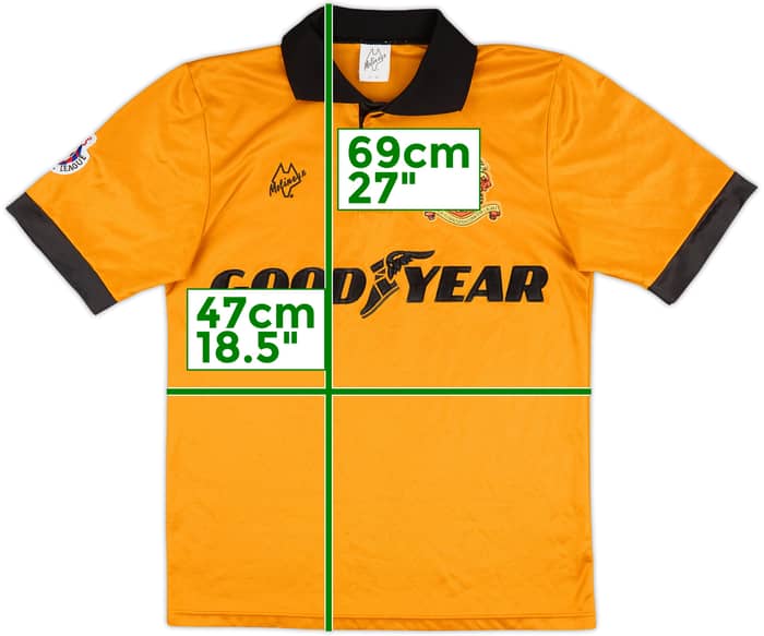 1993-94 Wolves Home Shirt - 5/10 - (S)