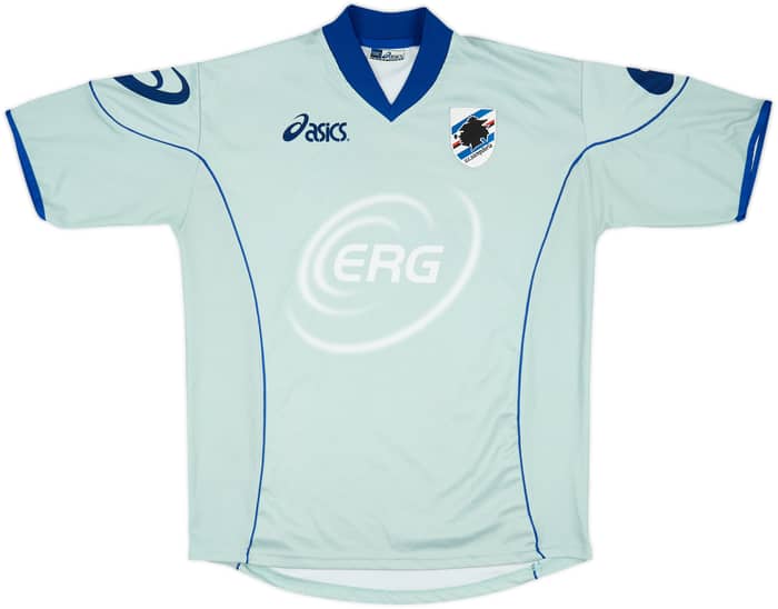 2003-04 Sampdoria Asics Training Shirt - 7/10 - (M)
