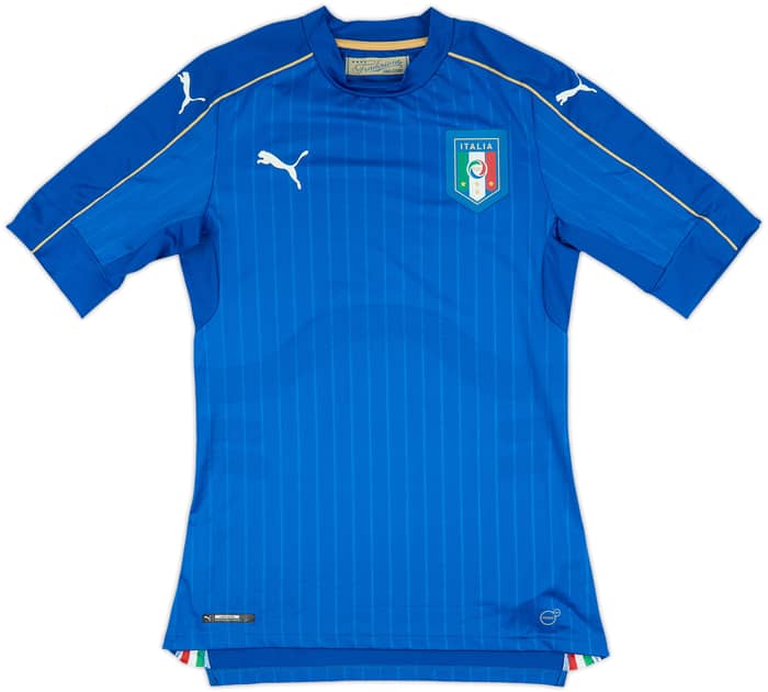 2016-17 Italy Player Issue Home Shirt - 9/10 - (L)