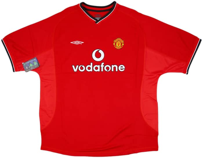 2000-02 Manchester United Home Shirt Beckham #7 (XXL)