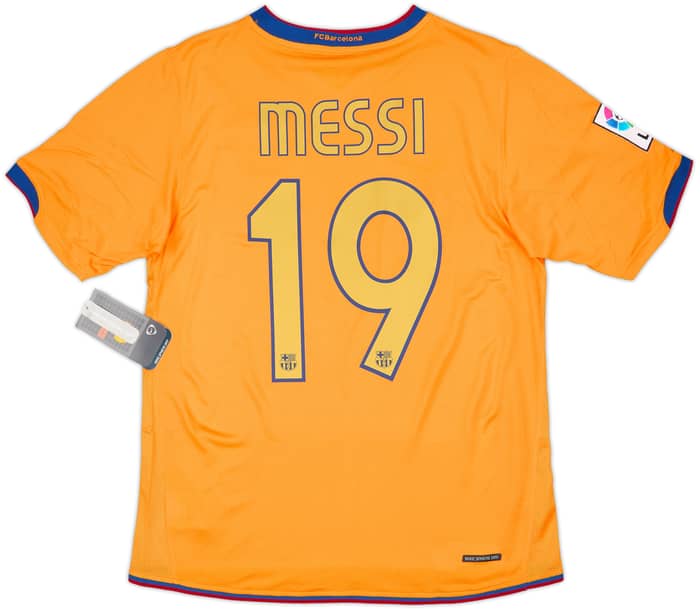 2006-08 Barcelona Away Shirt Messi #19 (S)