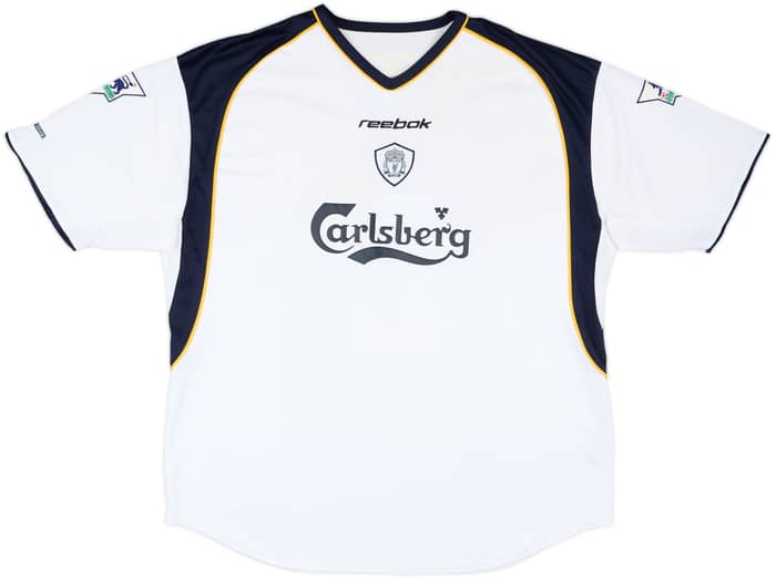 2001-03 Liverpool Away Shirt Gerrard #17 - 5/10 - (XXL)