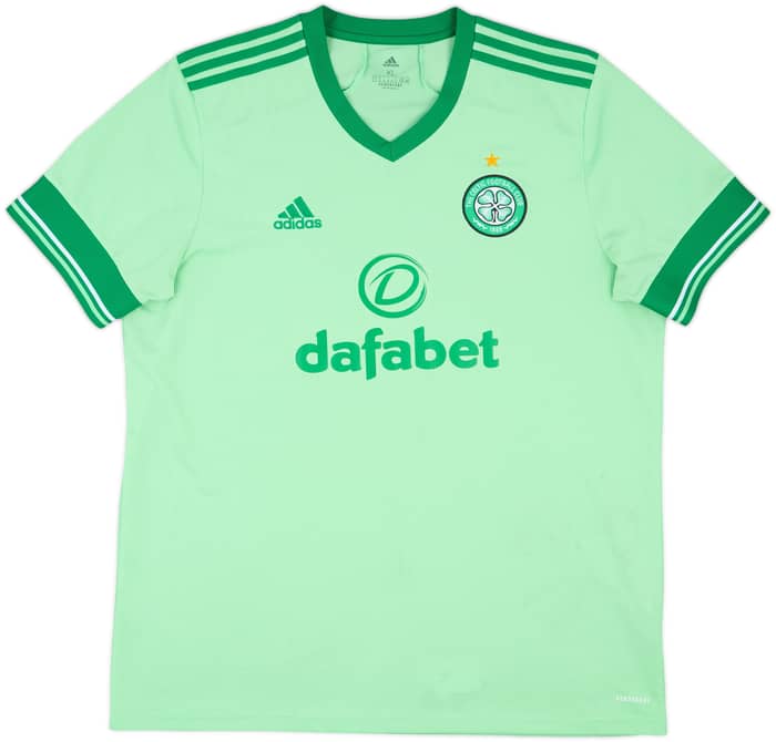 2020-21 Celtic Away Shirt - 6/10 - (XL)