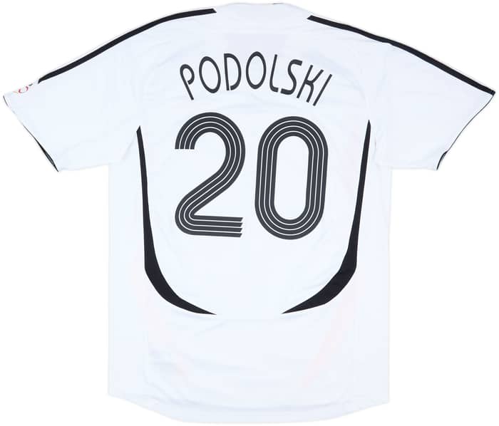 2005-07 Germany Home Shirt Podolski #20 - 5/10 - (XL)