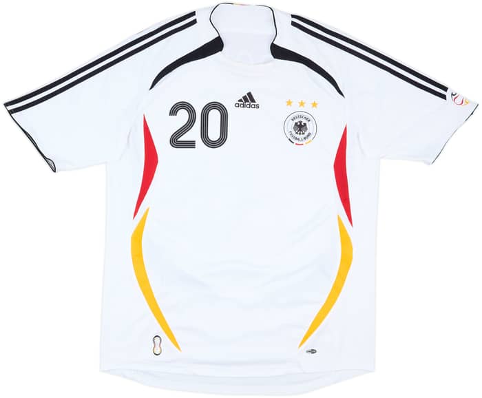 2005-07 Germany Home Shirt Podolski #20 - 5/10 - (XL)