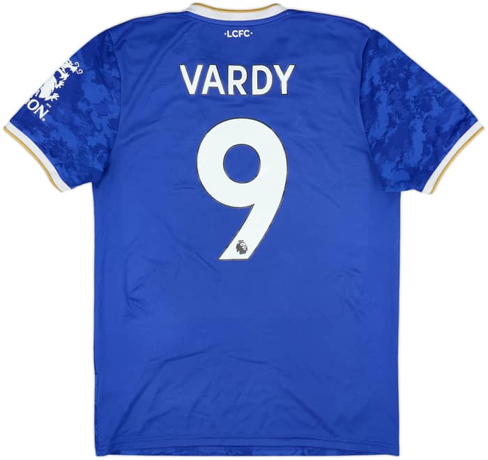 2021-22 Leicester Home Shirt Vardy #9 - 8/10 - (M)