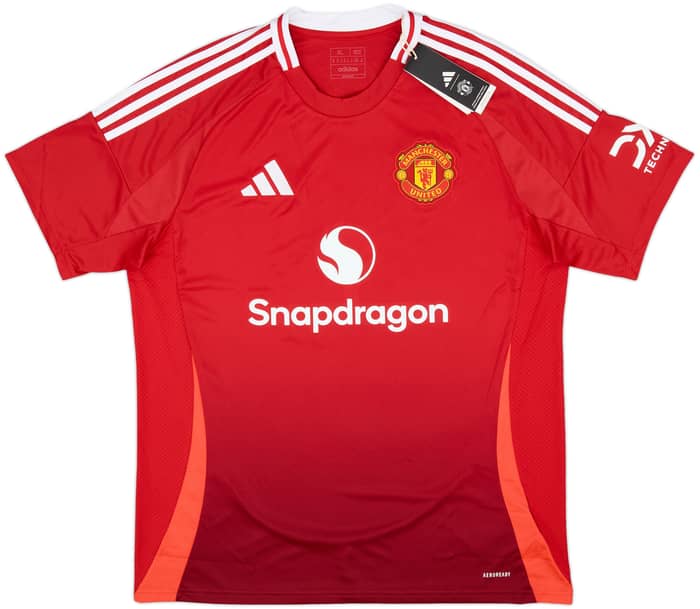 2024-25 Manchester United Home Shirt Amad #16 (XL)