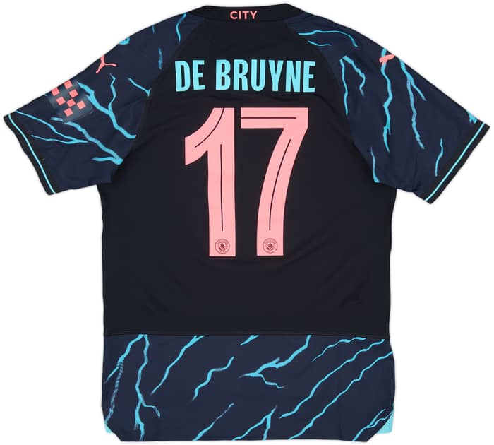 2023-24 Manchester City Authentic Third Shirt De Bruyne #17 (S)
