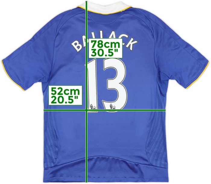 2008-09 Chelsea Home Shirt Ballack #13 - 5/10 - (M)