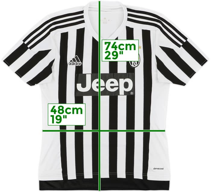 2015-16 Juventus Home Shirt - 5/10 - (M)