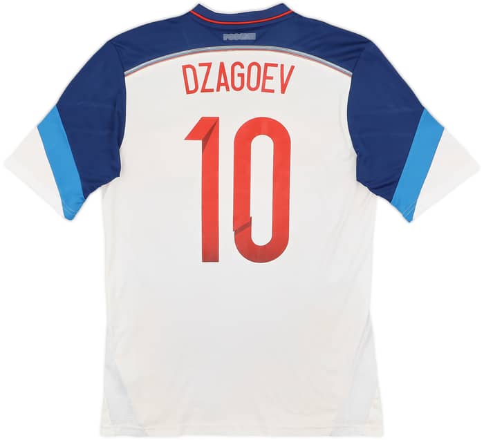 2014 Russia Away Shirt Dzagoev #10 - 5/10 - (L)