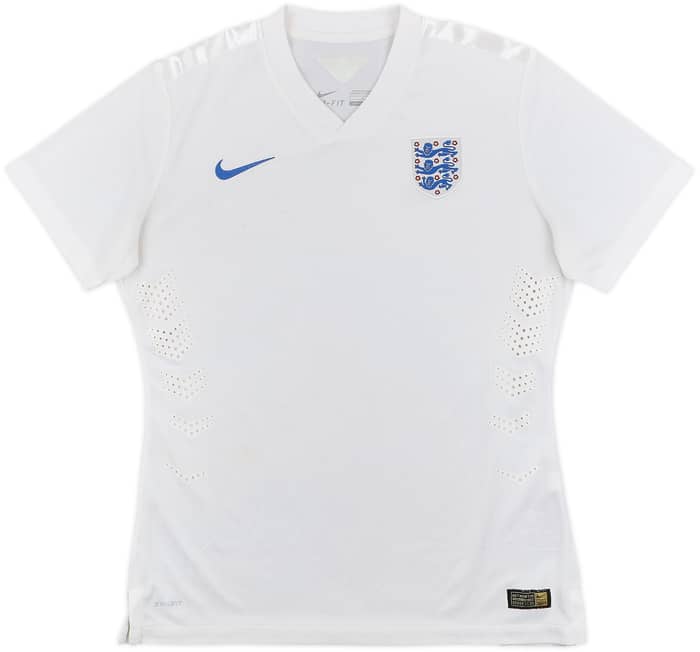 2014-15 England Authentic Home Shirt - 5/10 - (L)