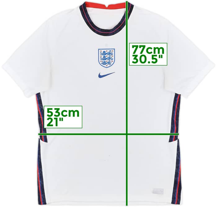 2020-22 England Home Shirt - 5/10 - (L)