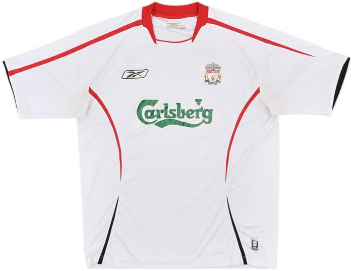 2005-06 Liverpool Away Shirt Gerrard #8 - 5/10 - (L)