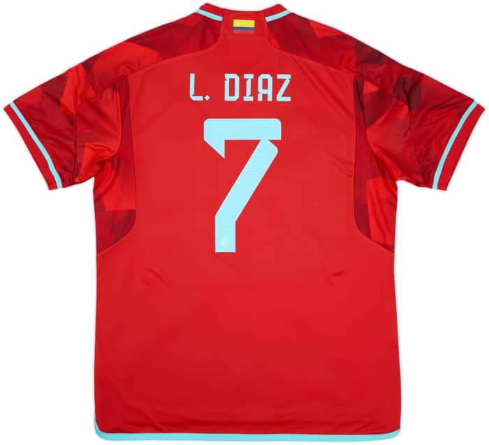 2022-23 Colombia Away Shirt L.Diaz #7 (XL)