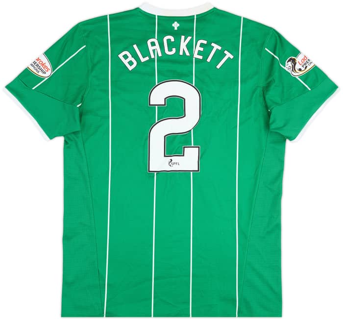 2015-16 Celtic Away Shirt Blackett #2 - 9/10 - (L)