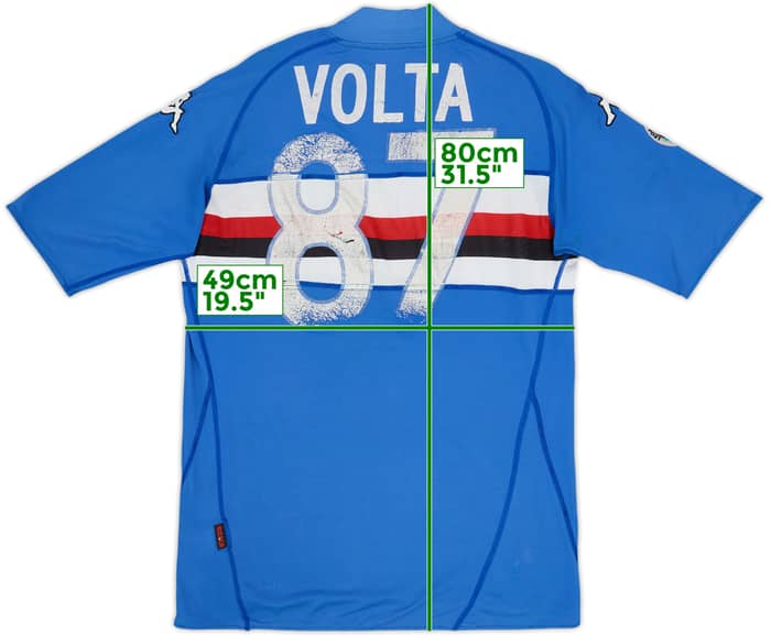 2009-10 Sampdoria Home Shirt Volta #87 - 5/10 - (XL)