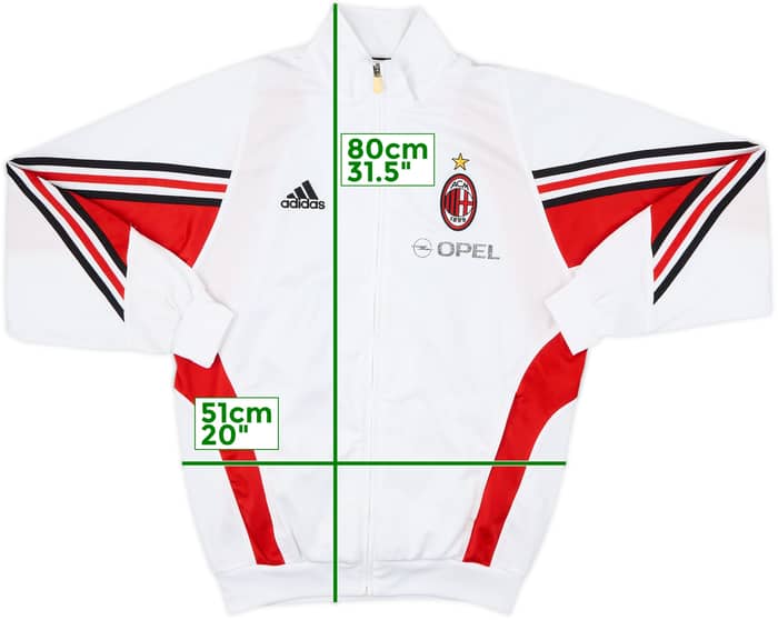 2003-04 AC Milan adidas Track Jacket - 7/10 - (M/L)