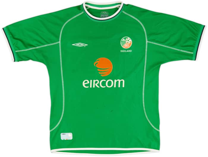 2001-03 Ireland Home Shirt Duff #9 - 7/10 - (L)