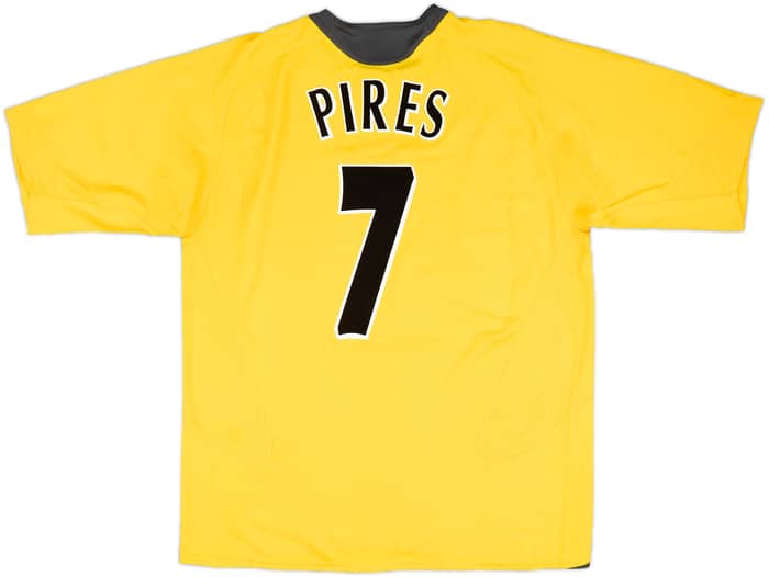 2005-06 Arsenal Away Shirt Pires #7 - 8/10 - (XL)