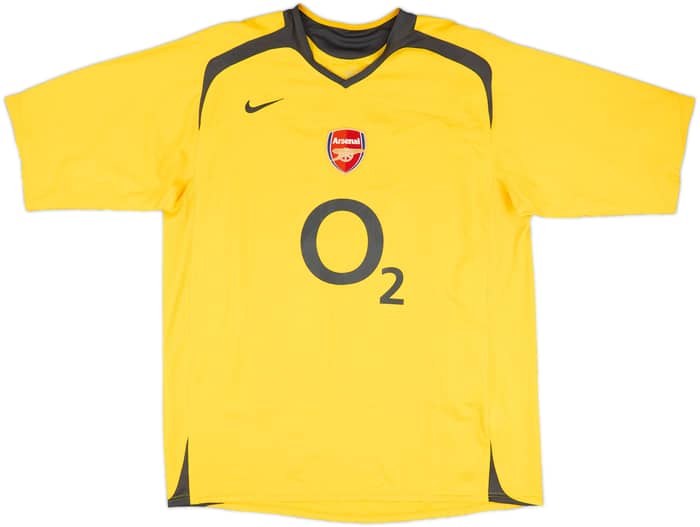 2005-06 Arsenal Away Shirt Pires #7 - 8/10 - (XL)