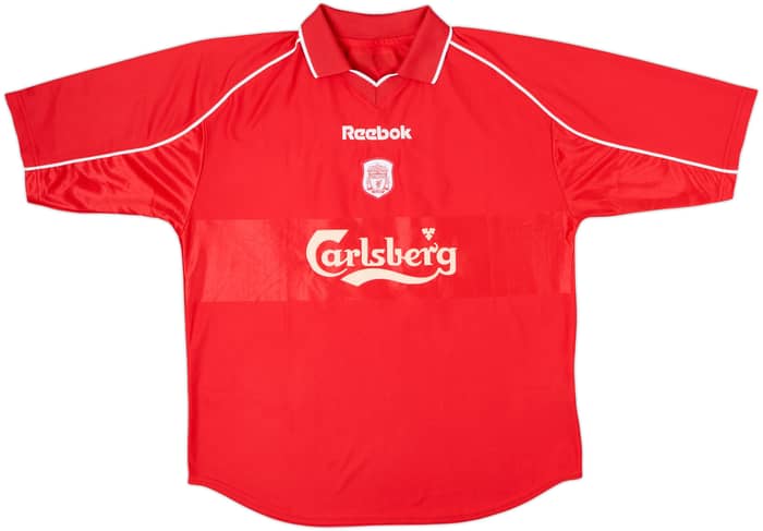 2000-02 Liverpool Home Shirt Hyypia #12 - 8/10 - (XL)