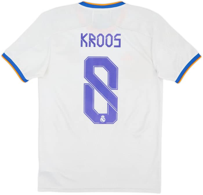 2021-22 Real Madrid Home Shirt Kroos #8 - 7/10 - (S)