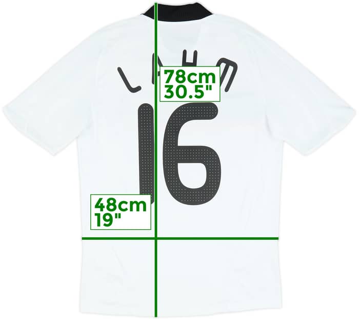 2008-09 Germany Home Shirt Lahm #16 - 6/10 - (S)