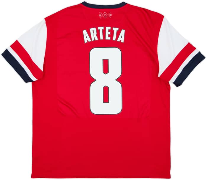 2012-14 Arsenal Home Shirt Arteta #8 - 8/10 - (XL)