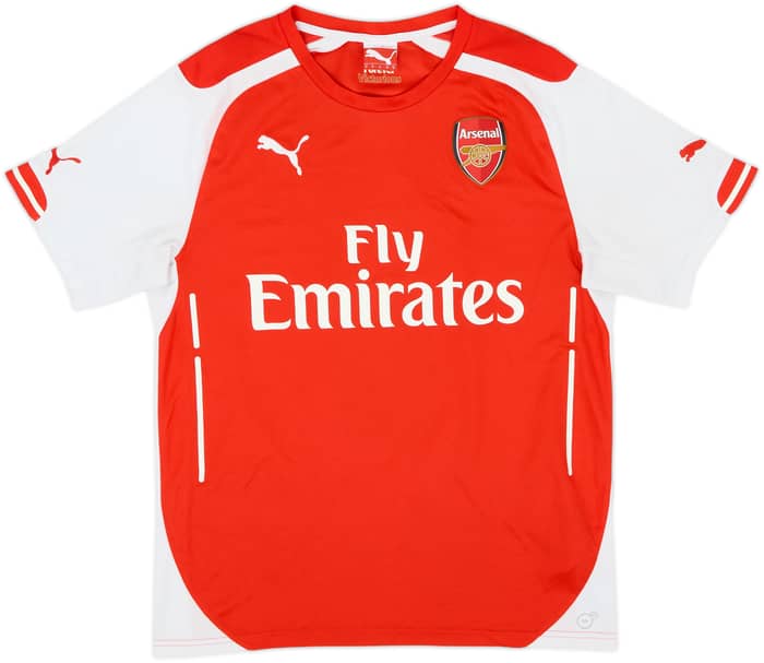 2014-15 Arsenal Home Shirt Arteta #8 - 8/10 - (M)