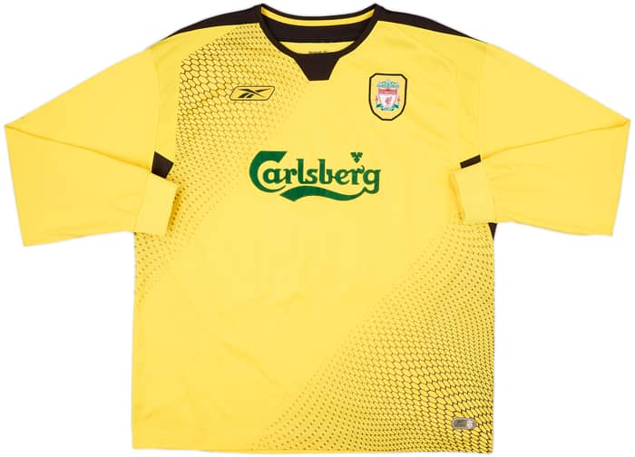 2004-06 Liverpool Away L/S Shirt Alonso #14 - 7/10 - (XL)