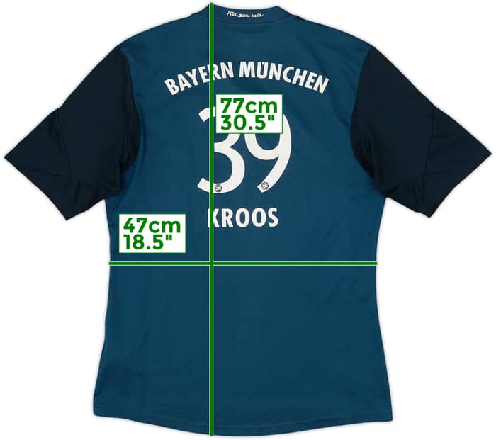 2013-14 Bayern Munich Third Shirt Kroos #39 - 6/10 - (M)