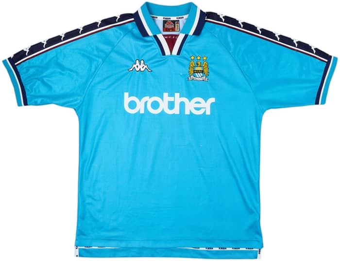 1997-99 Manchester City Home Shirt - 5/10 - (XL)