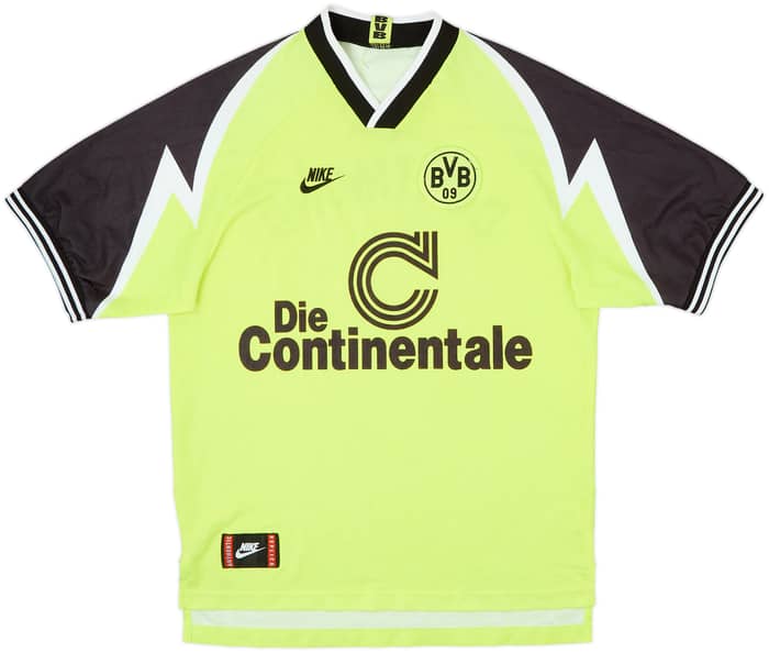 1995-96 Borussia Dortmund Home Shirt - 8/10 - (L)
