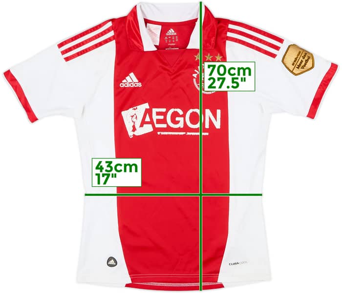 2011-12 Ajax Camiseta Titular - 5/10 - (L.Boys)