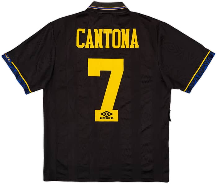 1993-95 Manchester United Camiseta de visitante Cantona #7 - 8/10 - (M)