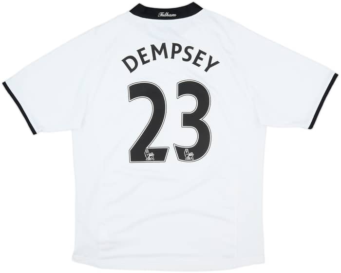 2008-09 Fulham Home Shirt Dempsey #23 - 8/10 - (M)
