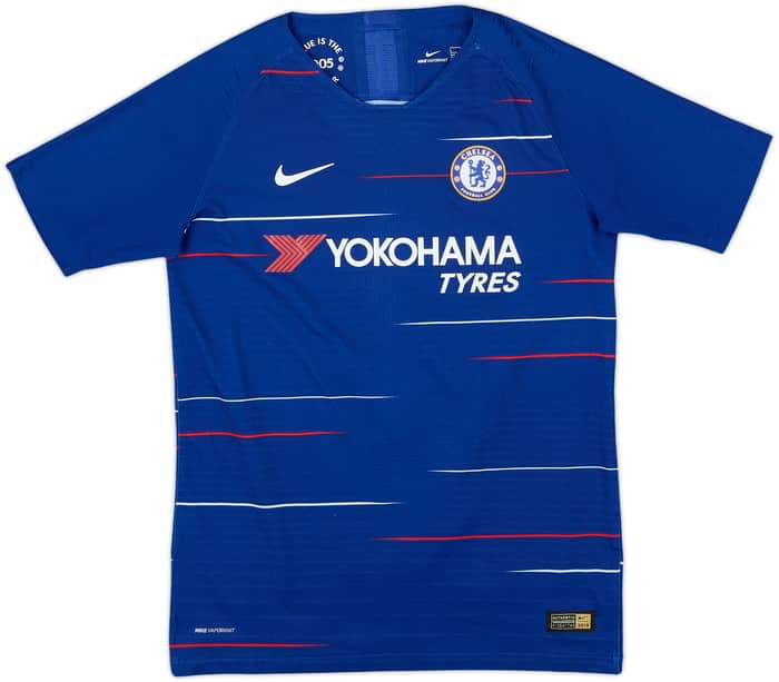 2018-19 Chelsea Authentic Home Shirt Jorginho #5 - 9/10 - (L.Boys)