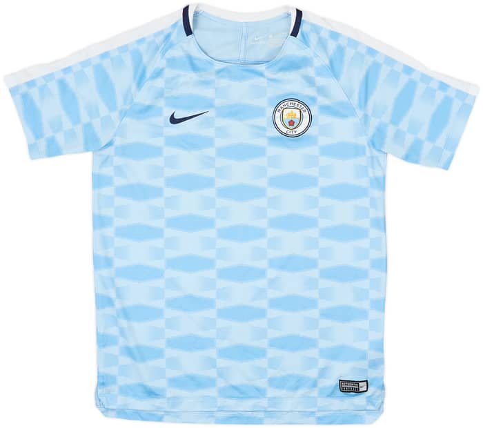 2017-18 Manchester City Nike Training Shirt - 8/10 - (XL.Boys)