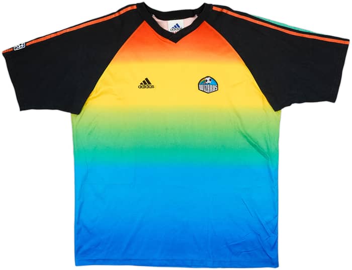 Camiseta adidas de entrenamiento de Kansas City Wizards 1996 - 9/10 - (XXL)