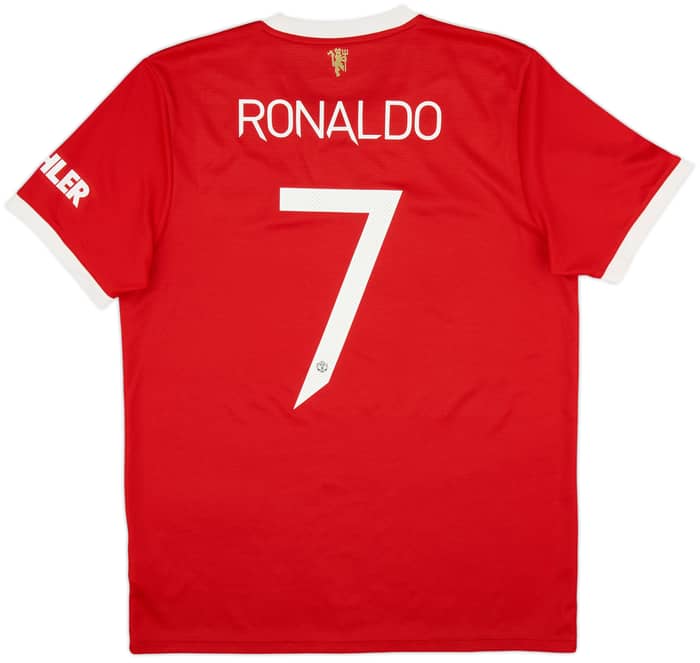 2021-22 Manchester United Camiseta Local Ronaldo #7 - 7/10 - (L)