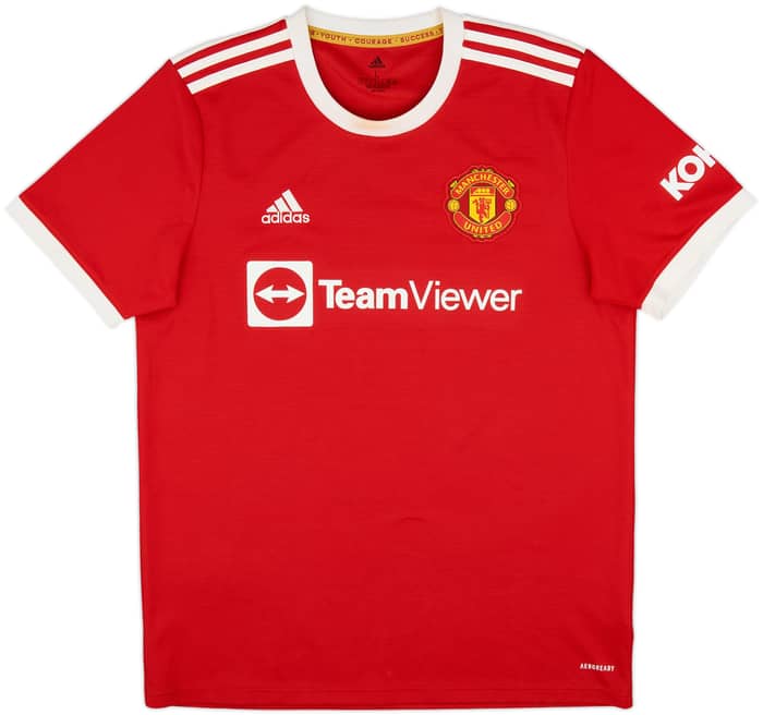 2021-22 Manchester United Camiseta Local Ronaldo #7 - 7/10 - (L)