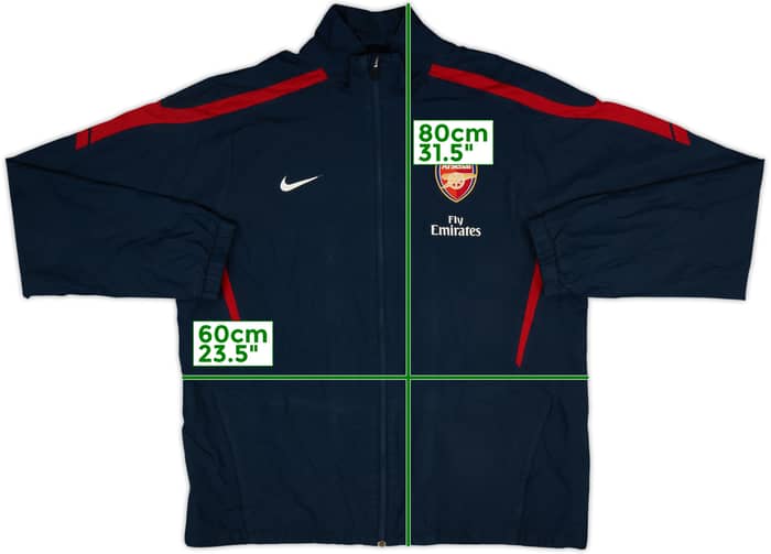 2010-11 Arsenal Nike Track Jacket - 5/10 - (XL)