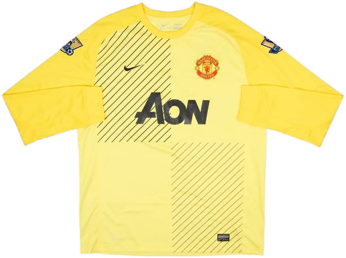 Camiseta de portero del Manchester United 2013-14 De Gea #1 - 7/10 - (XL)