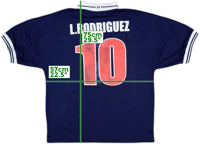 Camiseta de local de la Universidad de Chile 1998-99 L.Rodriguez #10 - 5/10 - (L)